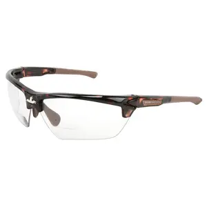 MCR Safety Dominator DM3 Bifocal Safety Glasses Tortoise Frame with Anti-Fog Lenses, Ppe Equipment, Safety Gear