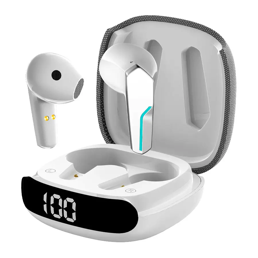 MyJoy Fashion Wireless Bluetooth Earbuds - Sleek and Stylish Design, 180hrs Standby, Wireless Charging