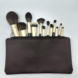 Faux Leather Zipper Bag