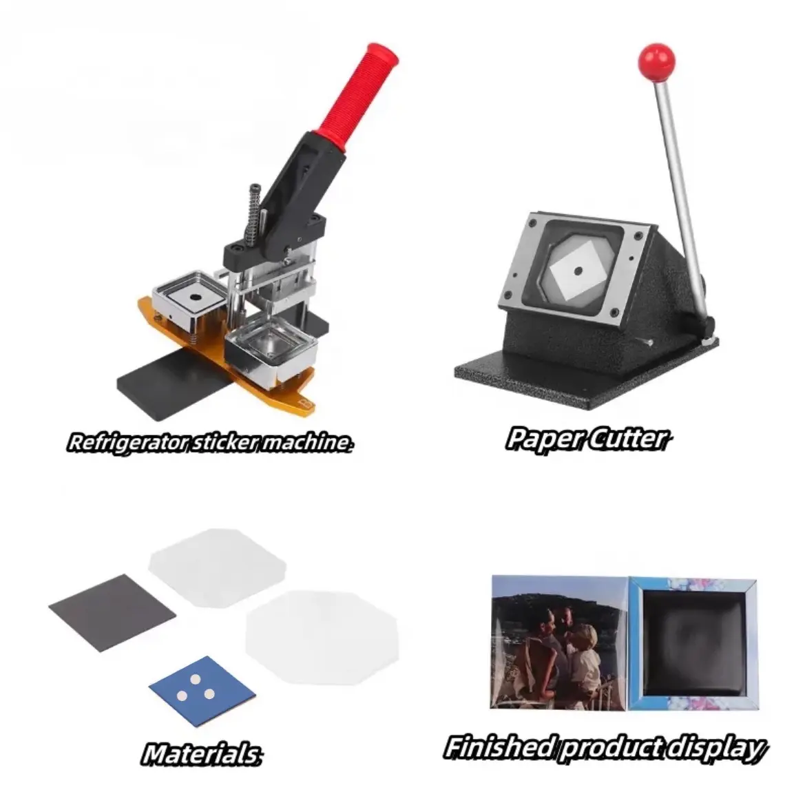 2”x2” Magnet Making Kit  with 1,000 Set