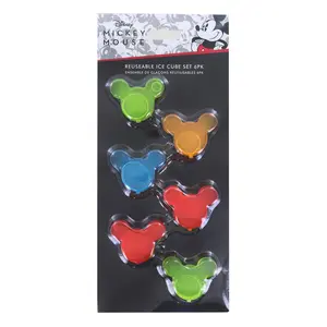 Disney Mickey Mouse 6 Piece Reuseable Ice Cube Set