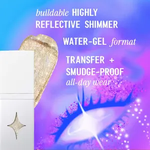 CHROMADDICTION SHIMMER | Shimmer Liquid Eyeshadow and Eyeliner Glitter Makeup All Over Glimmer Cosmetic