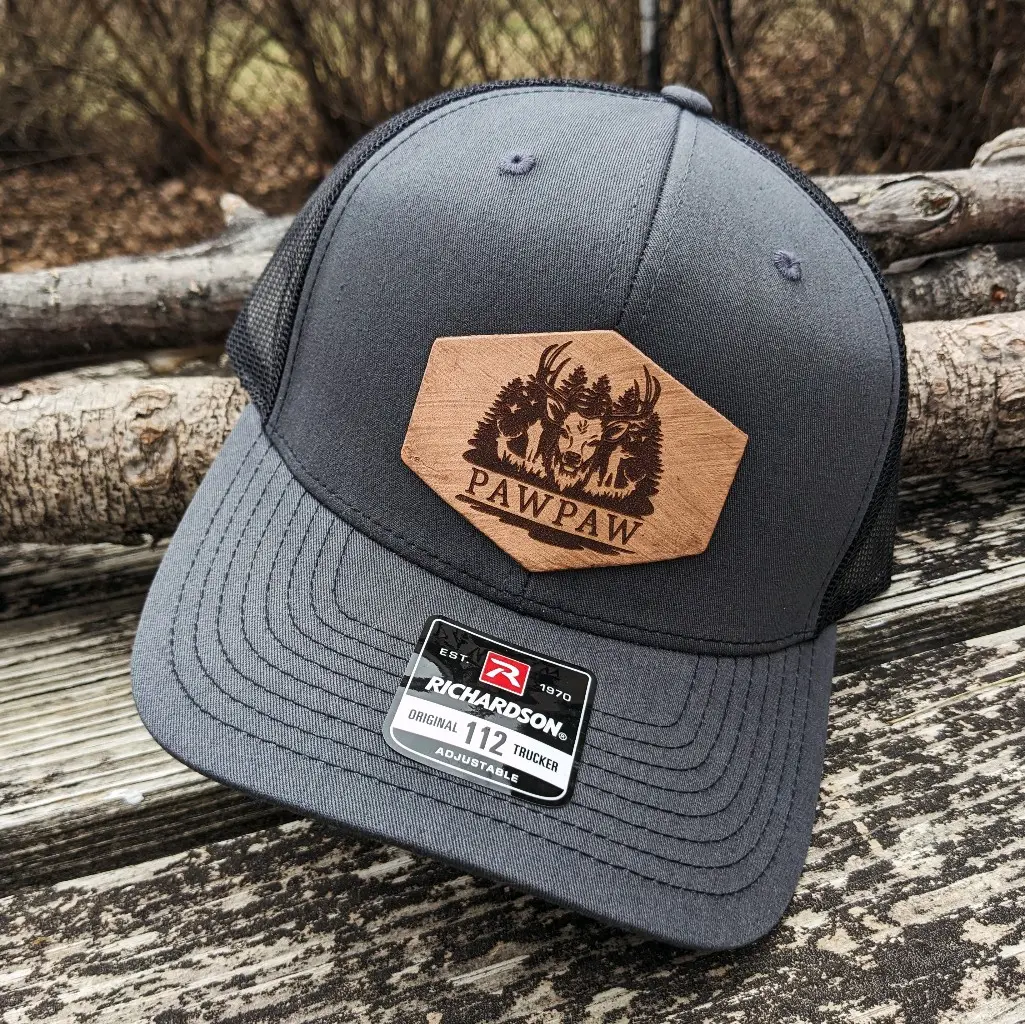 Personalized Hunting Snapback Hat - Pawpaw, Dad, Grandpa Hat