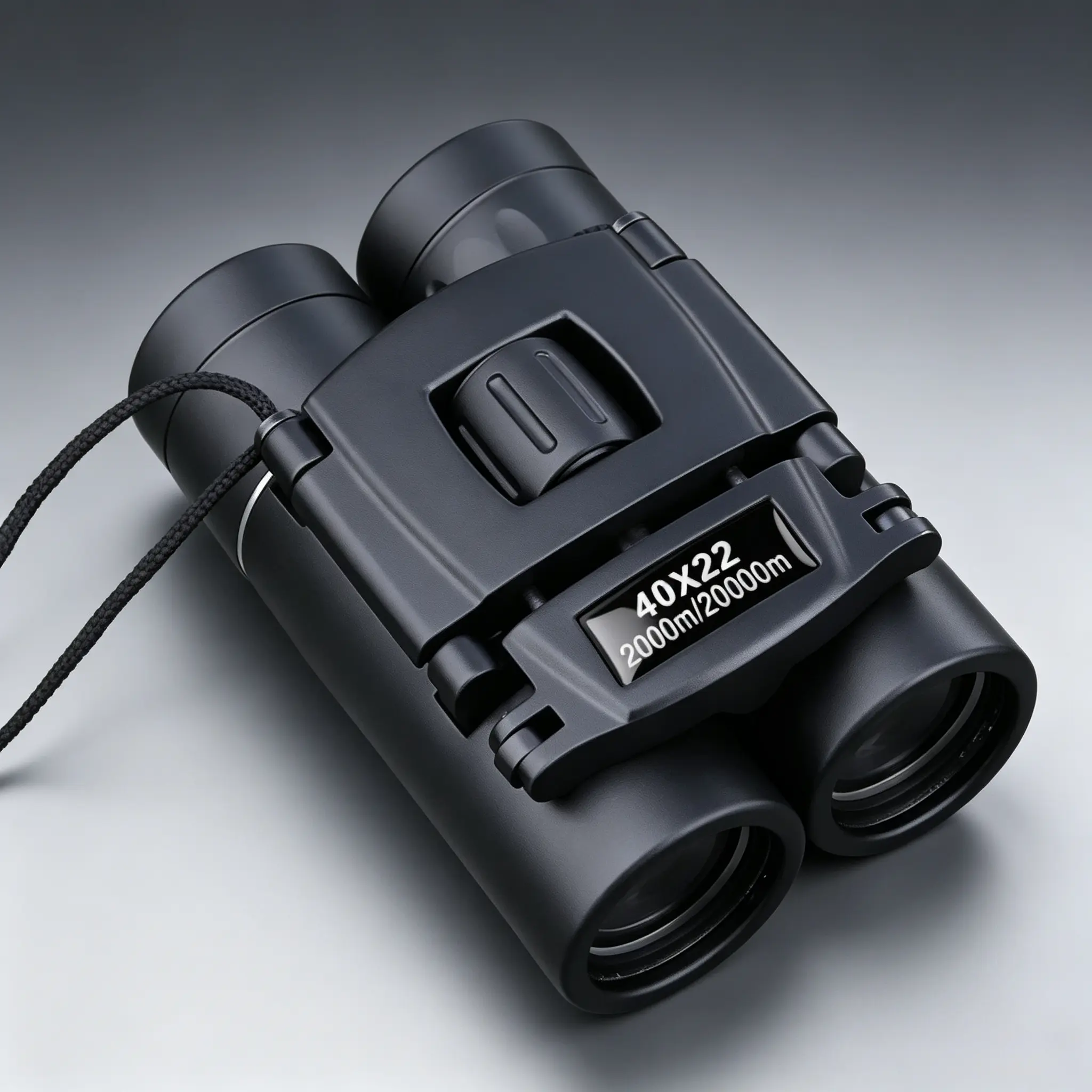 High Powered Binoculars with Superior Clarity, 40x22 HD Compact and Foldable with BAK4 Optics for Camping & Wildlife Observation, Camping Supplies, Bak4 Fmc Optics, Long-Range, Camping Binoculars, High Definition Binoculars