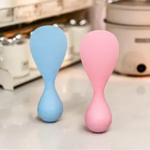 Tumbler Anti-Stick Rice Spoon Standing Meal Spoon High Temperature Resistant Spatula/Spoon Household Rice Cooker Food Grade