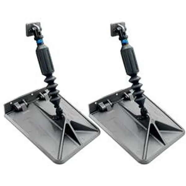 Nauticus SXG9510-40 SX 9.5 x 10 Smart Tabs 12-16 ft. Boats with 40 lbs Actuators, 40-80HP - Gunmetal Grey