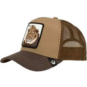 ZZHS Animal Baseball Cap Sun Protection Mesh Embroidery Trucker Black Panther Rooster Lion Hat