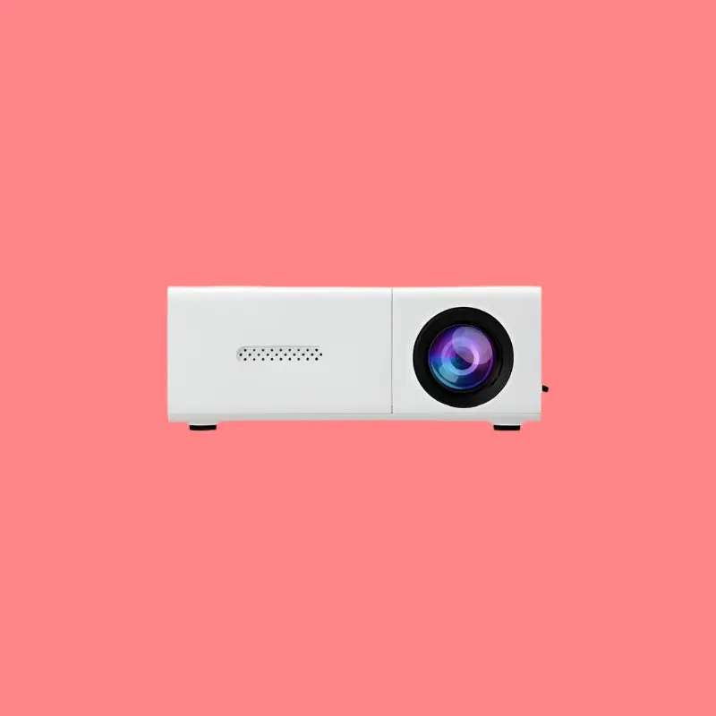 Mini Pocket Projector YG300 | 15 ANSI Lumen LED | USB & Type-C | Home Cinema phone  projector Audio Button Adapter Cable