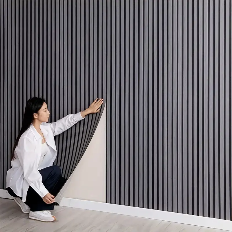 Self-Adhesive Removable Wood Grain Wallpaper Roll, High-Quality PVC Wall Paper for Interior Walls Cabinets Doors, Living Room, Easy Clean DIY Project, Peel And Stick Sticky Adhesive Wallpaper Designs