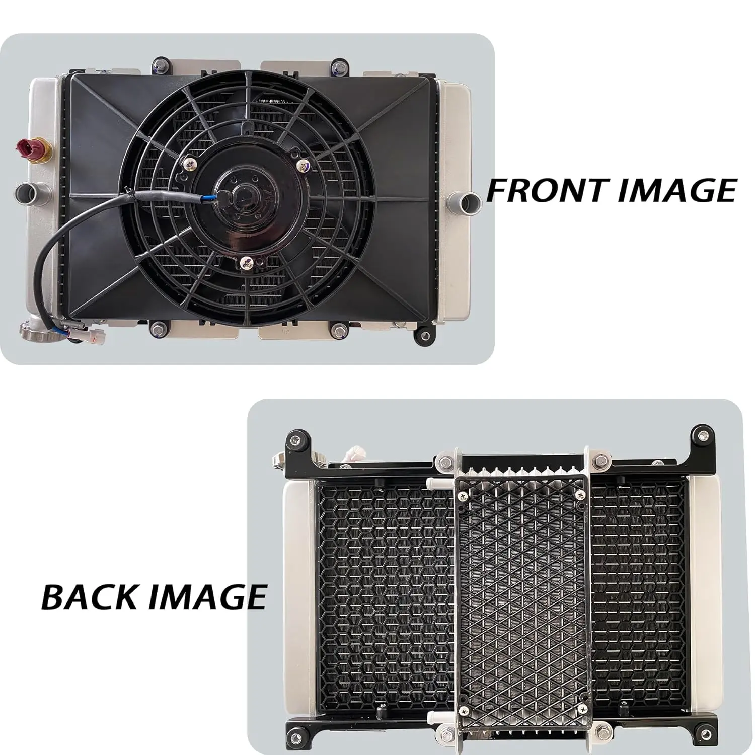 Radiator Fan Assy For BMS Motorsports STALLION 600cc RX-EFI UTV