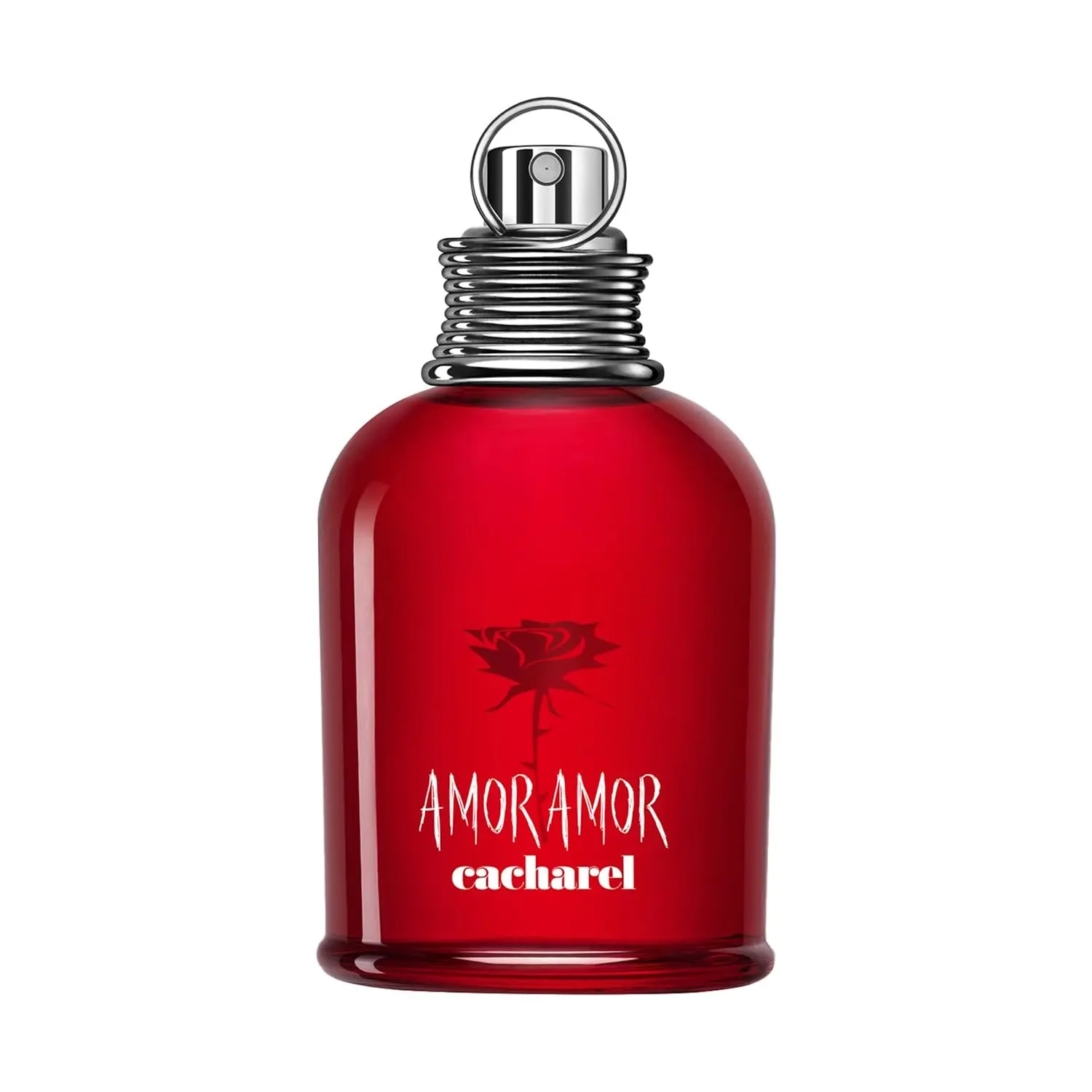 Cacharel Amor Amor Eau De Toilette Spray - Women's 3.4 fl oz Floral Oriental Perfume, Fruit & Floral Notes, Vanilla Base, Refreshing Daywear Daily Use Fragrance, Single Item, Floral Fruity Perfume