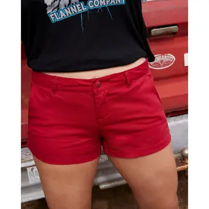 Women's Chino Shorts - Red