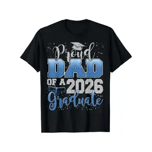 Proud Father Celebrating the 2026 Graduation Class T Shirt