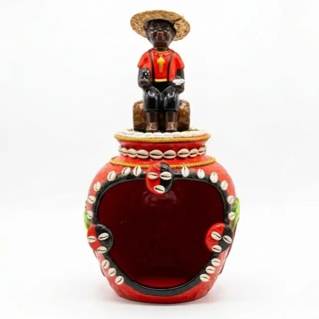 New Casa De Elegua Santeria / House of Eleggua  14”Orisha Yoruba Religion statue boy