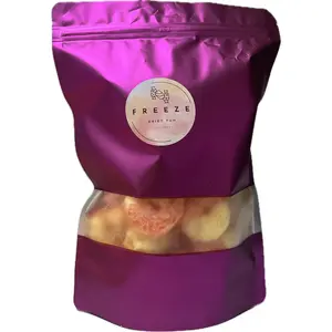 Freeze Dried Fun Peach Ring Candy - Bursting with Sweetness - Snack Candies freeze-dried candy sweet snack Natural Flavor