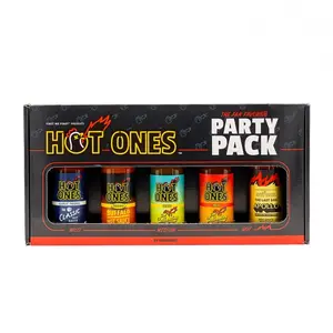 Hot Ones Fan Favorite Party Pack Hot Sauce 5-Pack Gift Set