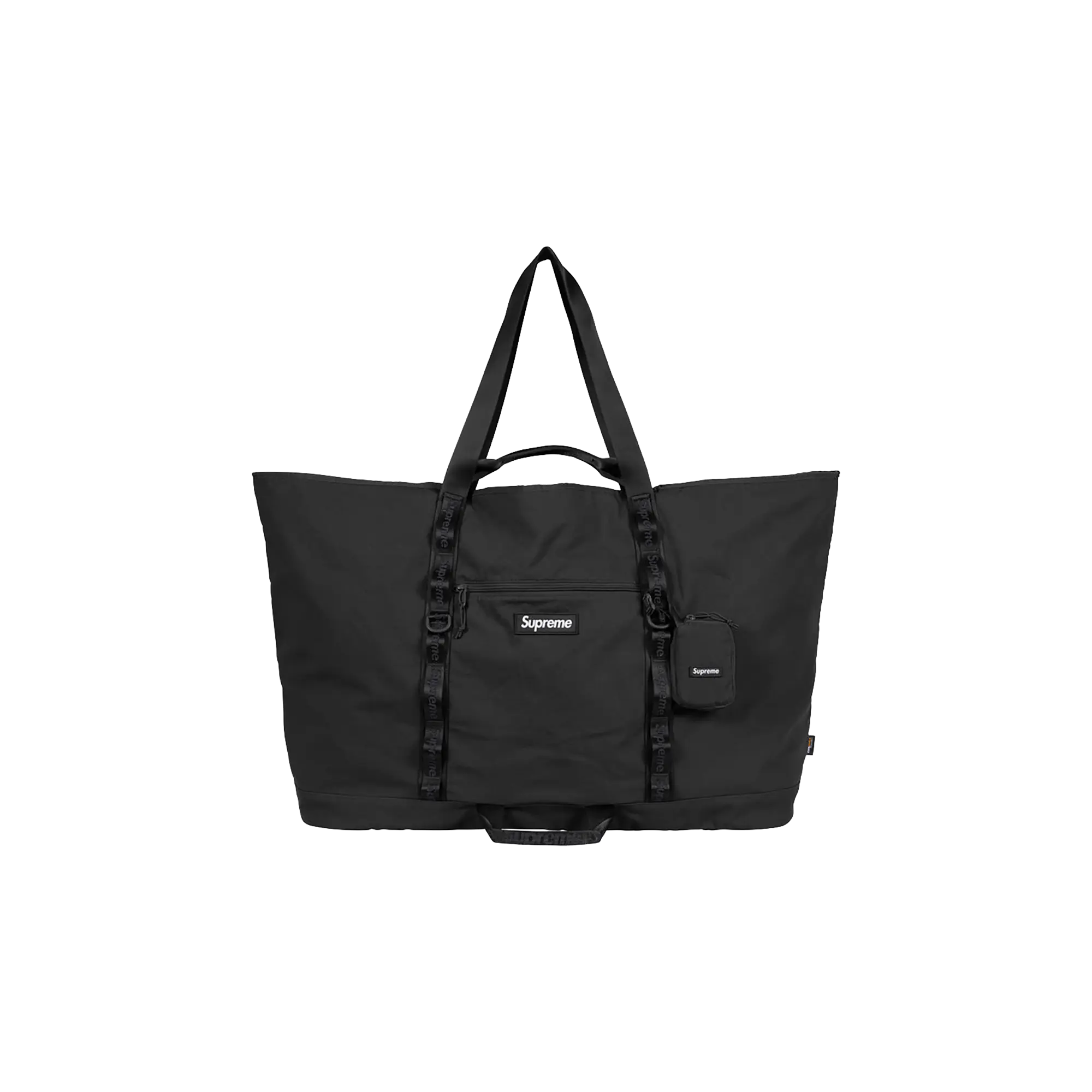 X-Large Tote Bag + Utility Pouch "SS26 - Black" SU27273
