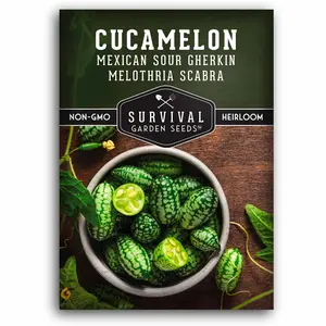 Cucamelon Seeds - Mexican Sour Gherkin