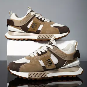 Men's Trendy Sneakers Casual Sports Shoes Lightweight Breathable Running Footwear Fashion Design for Men All Match Daily Use