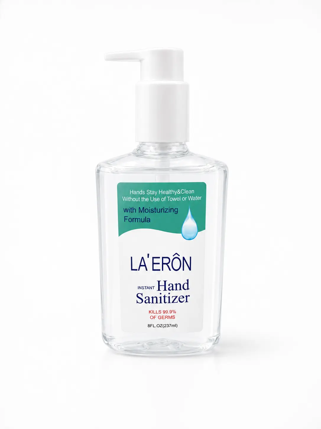 LA'ERÔN Instant Hand Sanitizer 8oz (237ml)