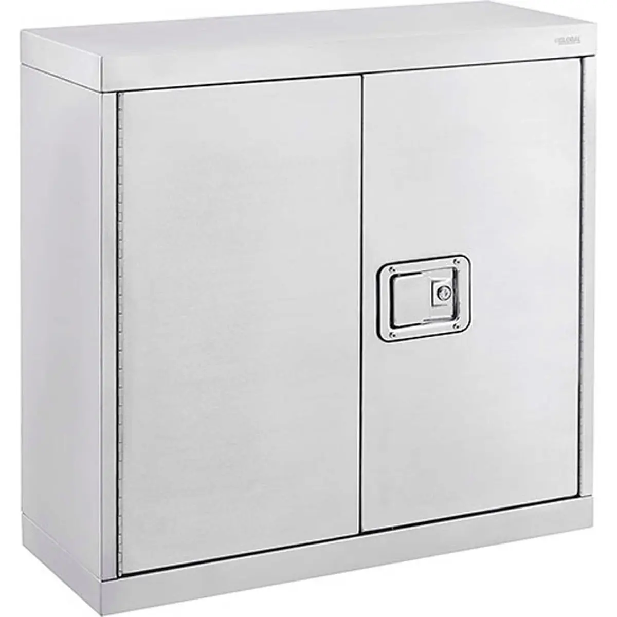 Global Industrial 316085 Stainless Steel 430 Wall Cabinet - 30 x 12 x 30 in.