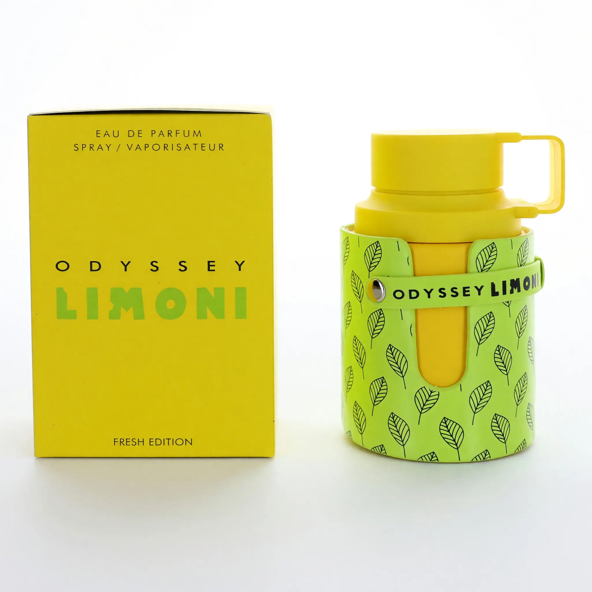 Odyssey Limoni Fresh by Armaf, 3.4 oz EDP Spray for Unisex Citrusy Fragrance Eau De Perfume Aromatic Unisex Fragrance Floral Citrus Fragrance