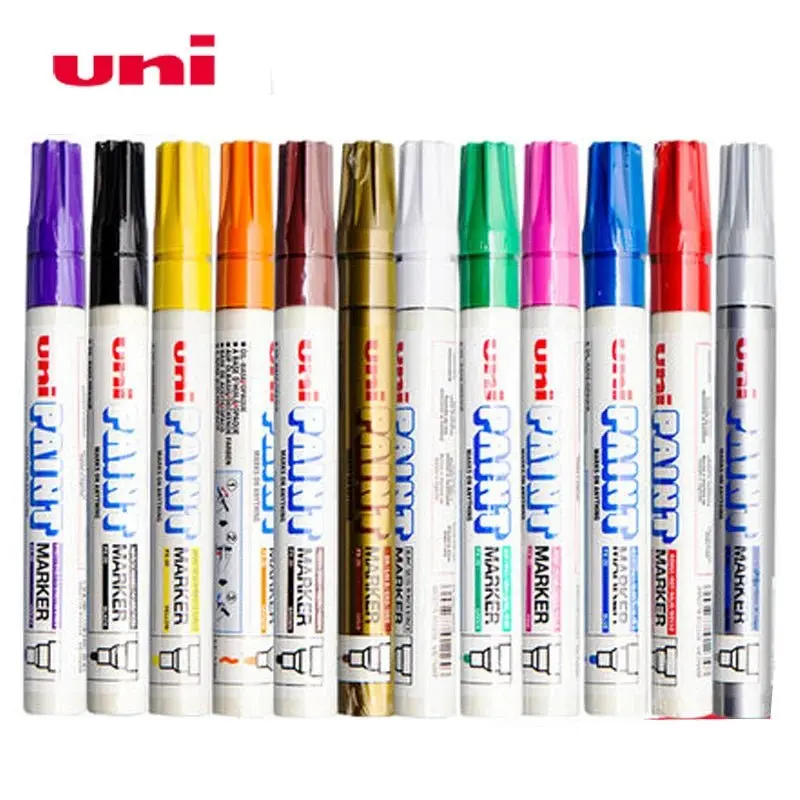 UNI Permanent Paint Marker – Fine Tip, Assorted Colors
