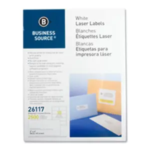 212 MAIN Laser-Only Mailing & Shipping Labels, 2x4 in, Labels for Printers, Laser Print Compatible, Self Adhesive, Permanent Adhesive, Acid-Free, Archival Safe, 1000-Pack, White
