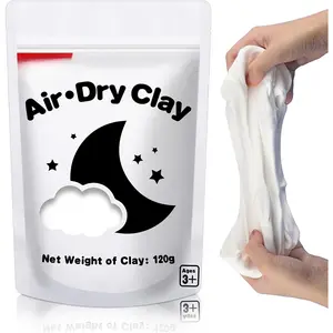 White Air Dry Clay, Modeling Clay for School Art & Craft Project. Refill White Clay for   3-12, Boys and Girls