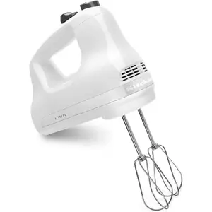 KitchenAid 5 Ultra Power Speed Hand Mixer - KHM512, White