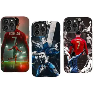 Cristiano Ronaldo phone case with number 7 jersey. Suitable for iPhone 17-11 Pro Max/Plus and Samsung Galaxy S23-25.