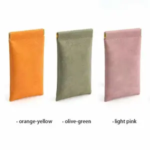 [BUY 1 GET 2 FREE] Women's Leather Makeup Pouch - Travel Must Haves, Portable Lipstick & Glasses Storage Bags, Jewelry & Cosmetics Organizers