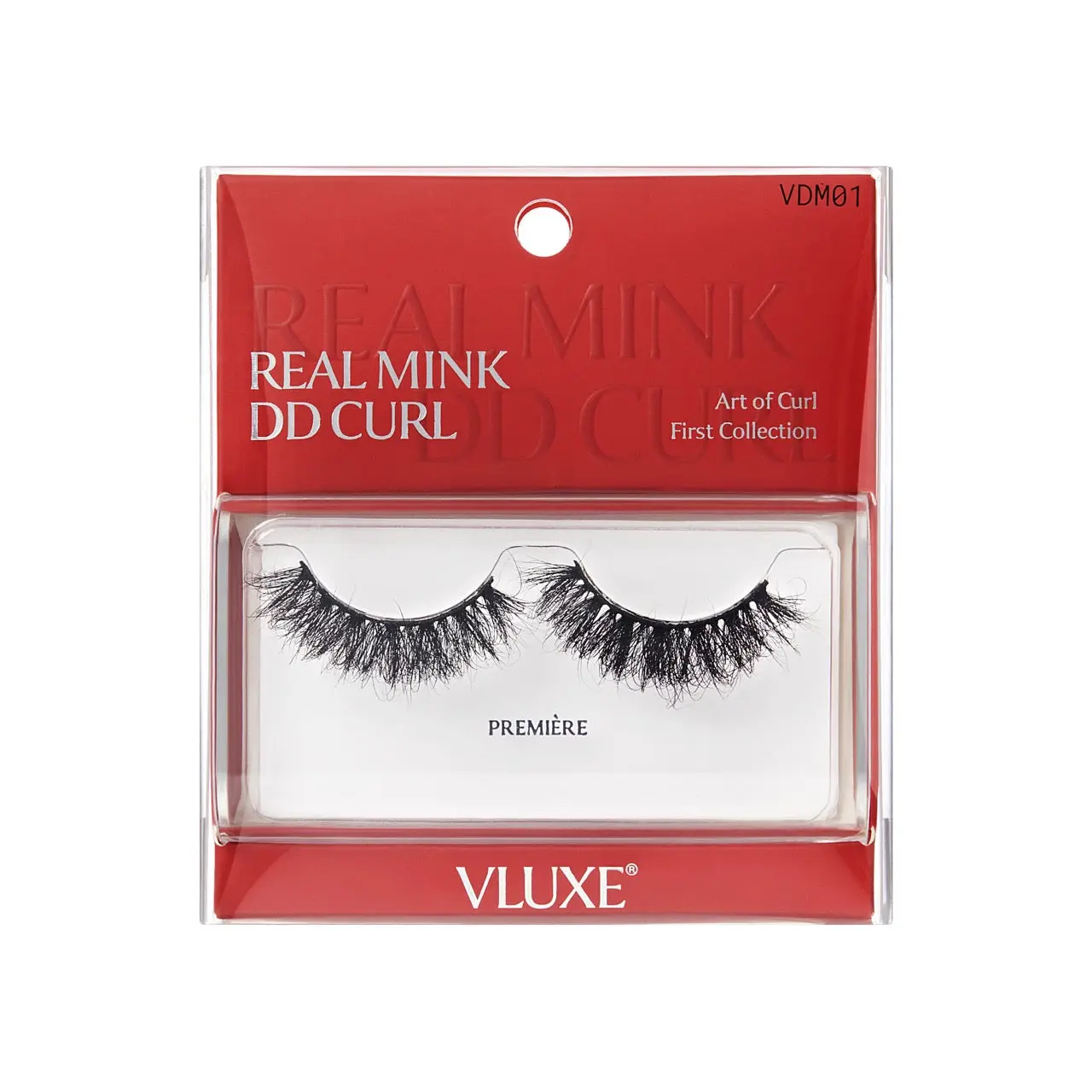 VLuxe 100% Real Mink DD Curl Strip Eyelashes with Luxury Case