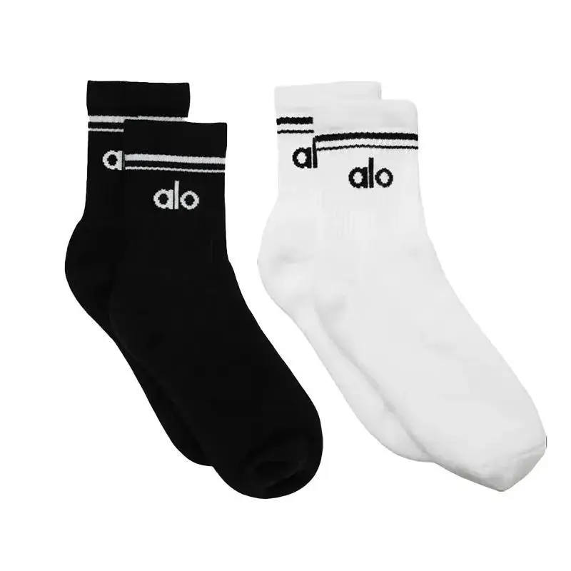 Unisex Half-Crew Throwback Sock - Black/White Unisex Half-Crew Throwback Sock - Black/White