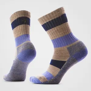 Smartwool Everyday Barnsley Sweater Crew Socks (Unisex) - Nightfall Blue