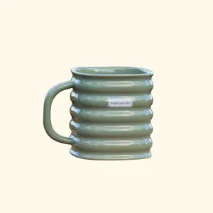 Vego Garden Coffee Mug - Durable Design, Ideal for Coffee Consumption, Versatile Use, Convenient Storage
