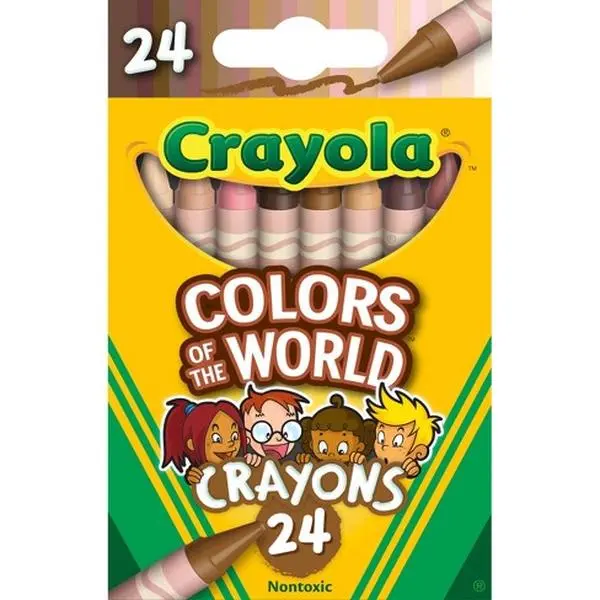 Crayola Colors of the World Crayons 24 ct Crayola Colors of the World Crayons 24 ct