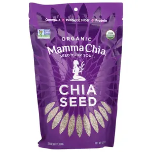 Mamma Chia Organic White Chia Seed, 12 oz (340 g)