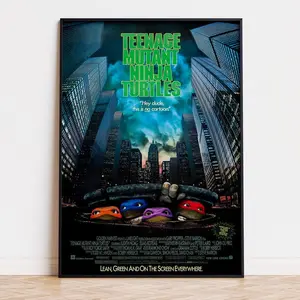Teenage Mutant Ninja Turtles - Movie Poster |  | High Quality Ready To Print