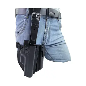 GLOCK 17 19 23 Tactical Thigh Holster with Double Anti-Slip Design Quick Draw Gun Case for Concealed Carry Hunting Shooting