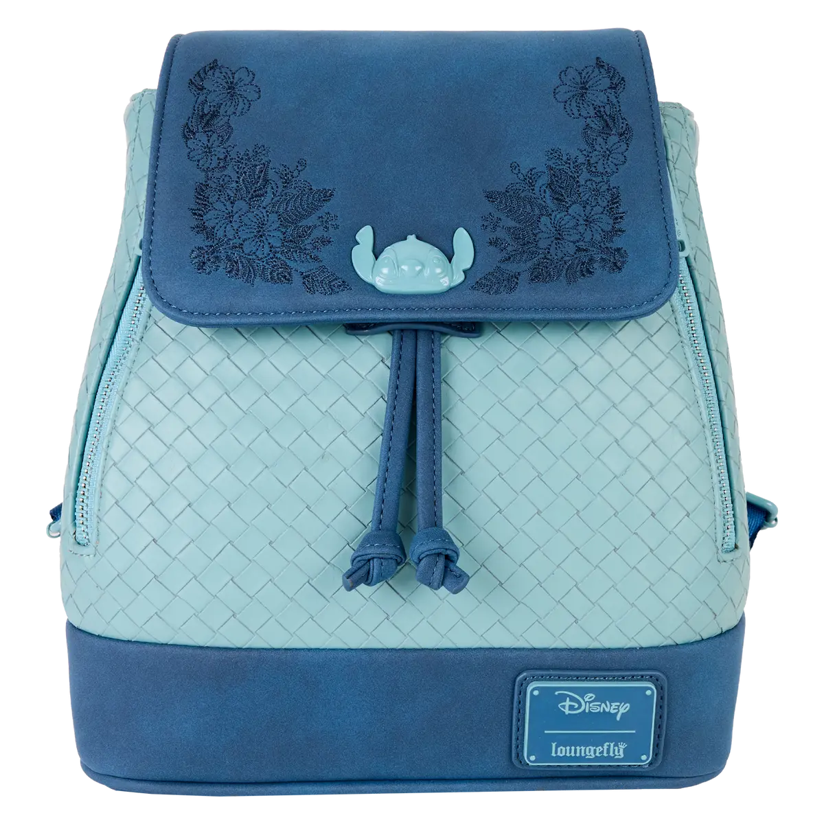 Stitch Embroidered Floral Drawstring Mini Backpack Stitch Embroidered Floral Drawstring Mini Backpack