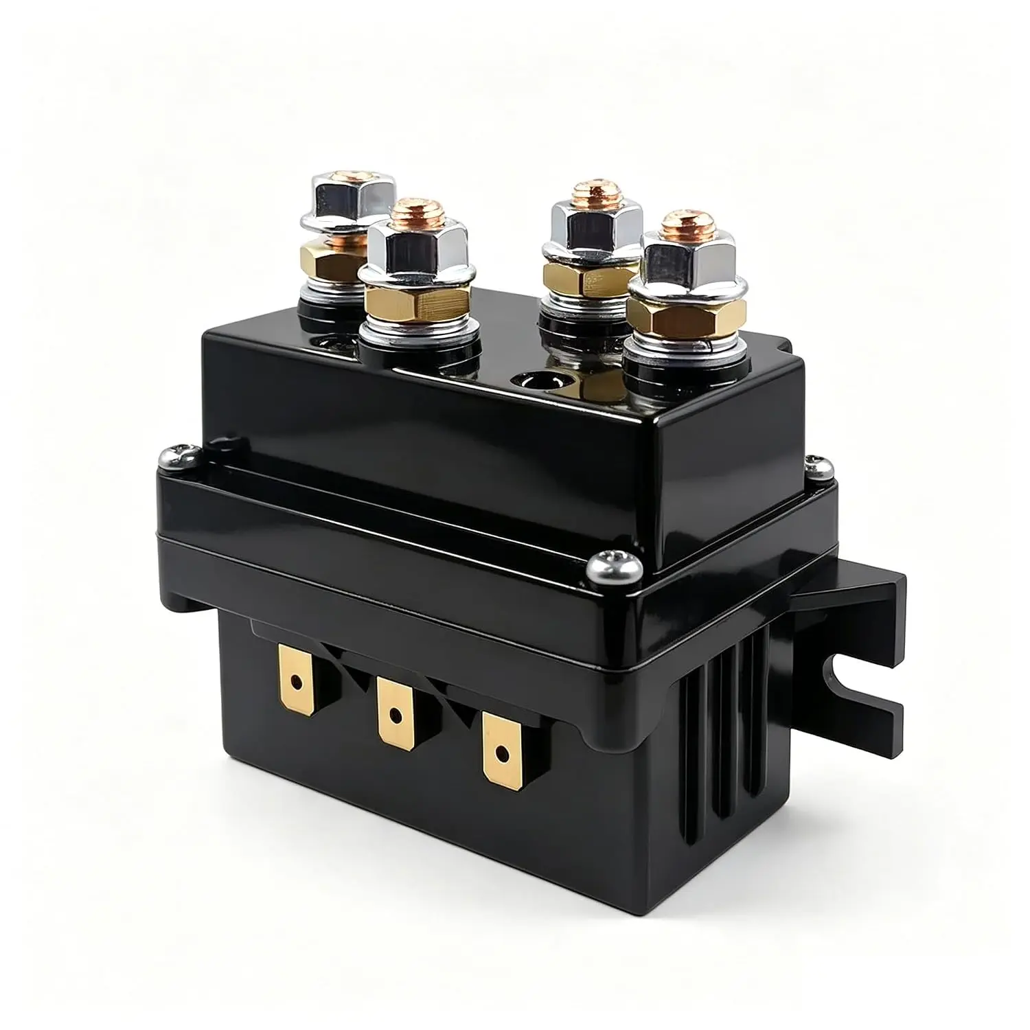 12V 500A Universal Solenoid Relay Contactor Replacement for 8000lbs-15000lbs ATV UTV 4X4 4WD Winch Control