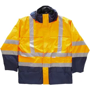 Issued German Hi-Vis Wet Weather Work Jacket
