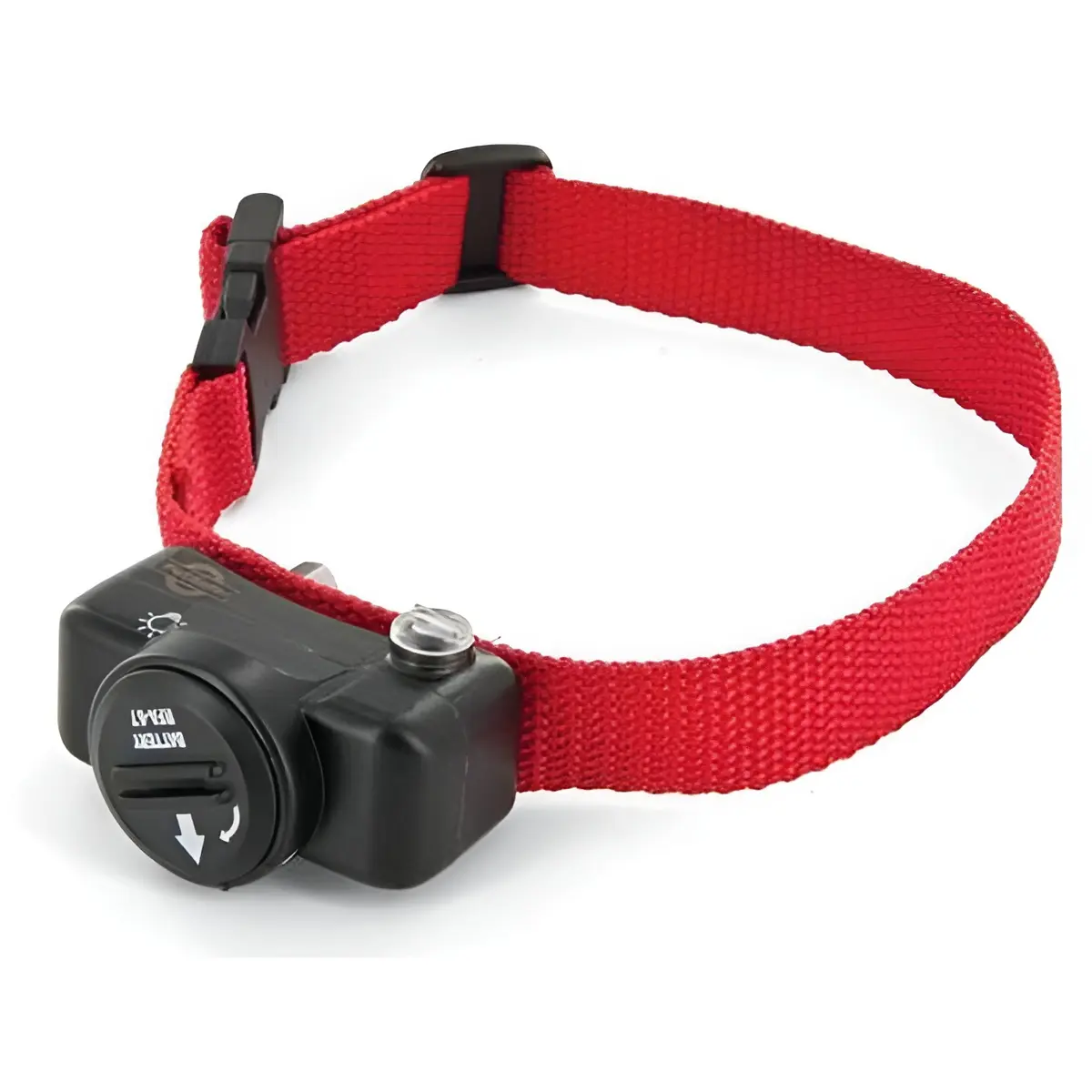 PetSafe - PUL-275 - Deluxe UltraLight Receiver Collar - Additional Collar | Waterproof In-Ground Fence Collar with 4 Correction Levels with Tone Mode, Adjustable Nylon Strap, Battery Included - For Dogs 8 lbs+