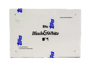 2025 Topps Black and White Baseball Collector Box