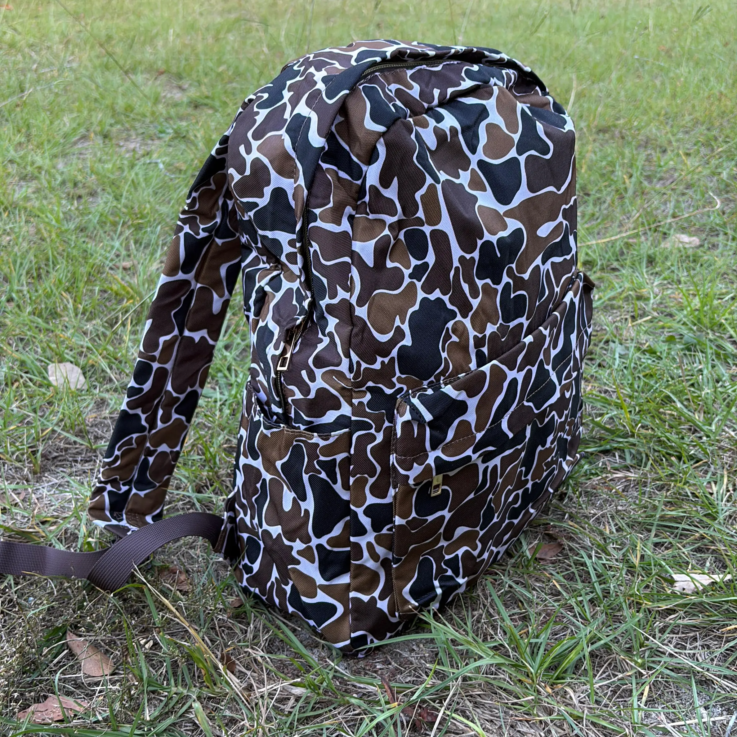 Old school camo backpack