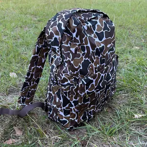 Old school camo backpack
