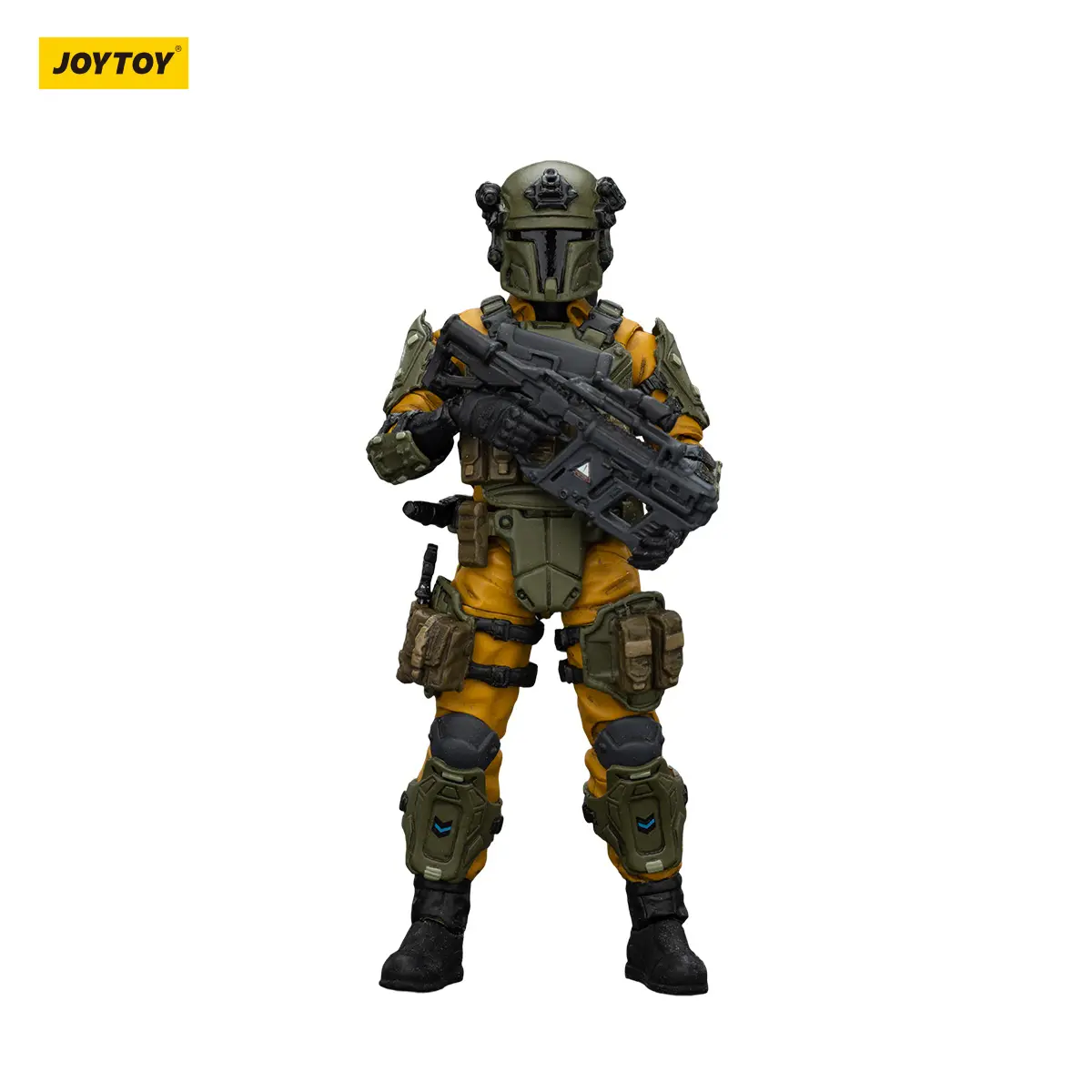 Joytoy 1/18 Movable Figurines Set - Stellar Scar Assault Team Firesulfur, ABS Plastic Multi-Jointed PVC Collectible Model, Hyper-Realistic, JT01901