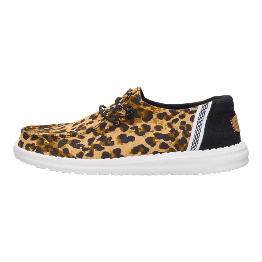 HEYDUDE Wendy Wildcat - Comfortable Slip on Shoes for Women Casual Slip On Classic