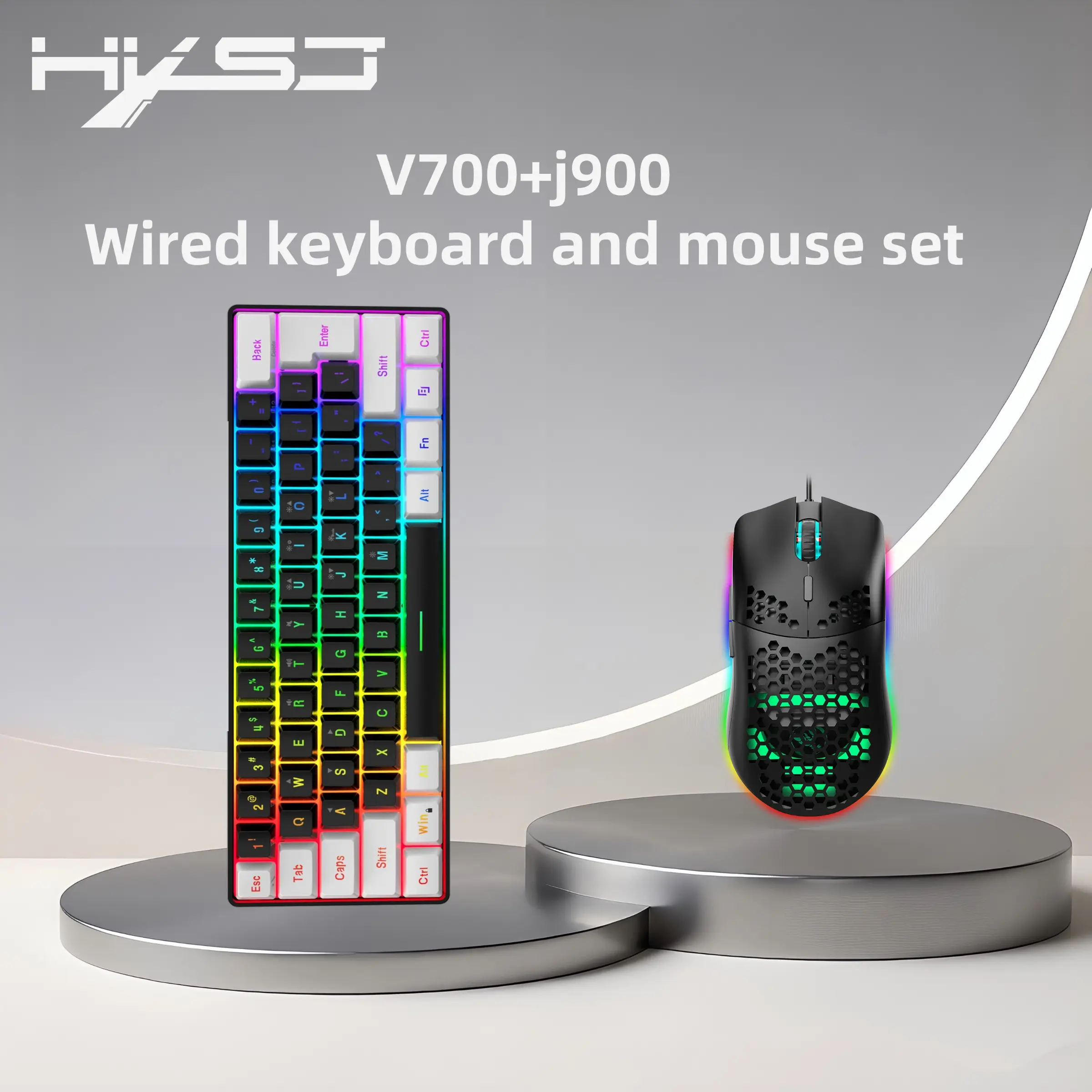 Wired Keyboard Mouse Set, Membrane Keyboard + Wired Mouse, Compatible with Ps4, Xbox, PC, Laptop, Only Wired Connection, Keyboard And Mouse Wired